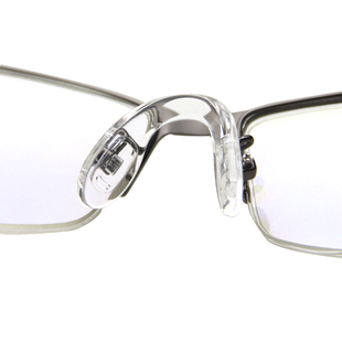 MOFORM连体眼镜鼻托 软硅胶防滑减红印替换鼻托 螺丝固定鼻托