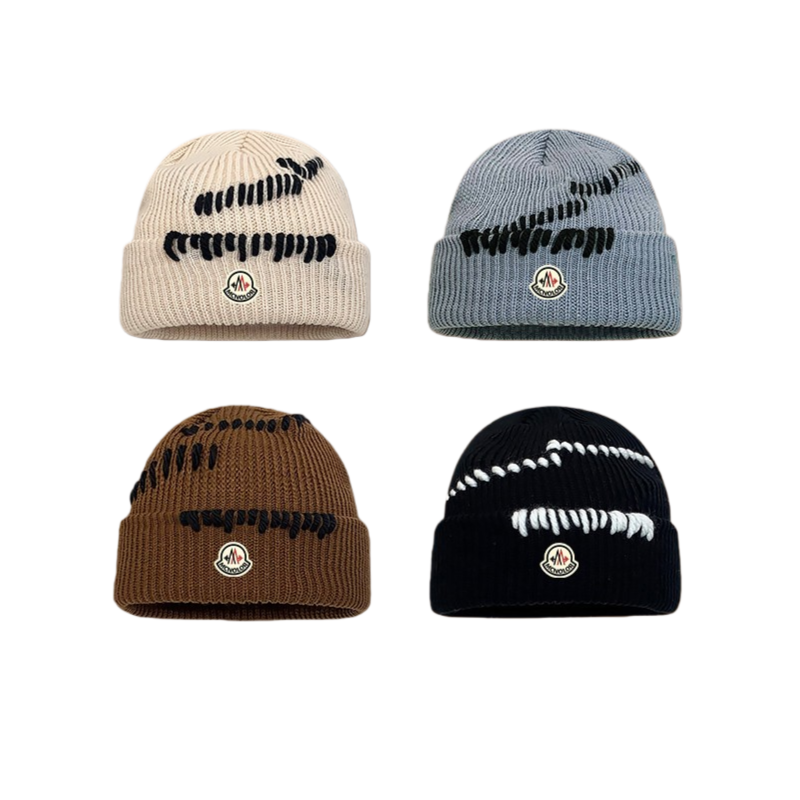 【特惠秒杀】蒙口钢琴针织帽男女秋冬保暖防寒护耳毛线帽百搭冷帽