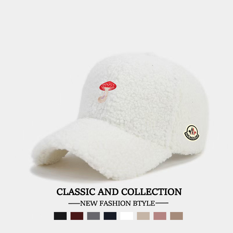 【全球轻奢】蒙口钢琴男女同款休闲时尚鸭舌帽新款冬季保暖棒球帽