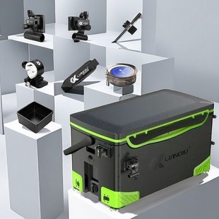 连球钓箱2024新款40升免安装竞技款超轻钓鱼箱配件渔具台钓箱