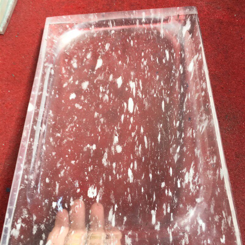 水晶烧烤盘韩式方盘烤肉盘圆盘水晶火锅