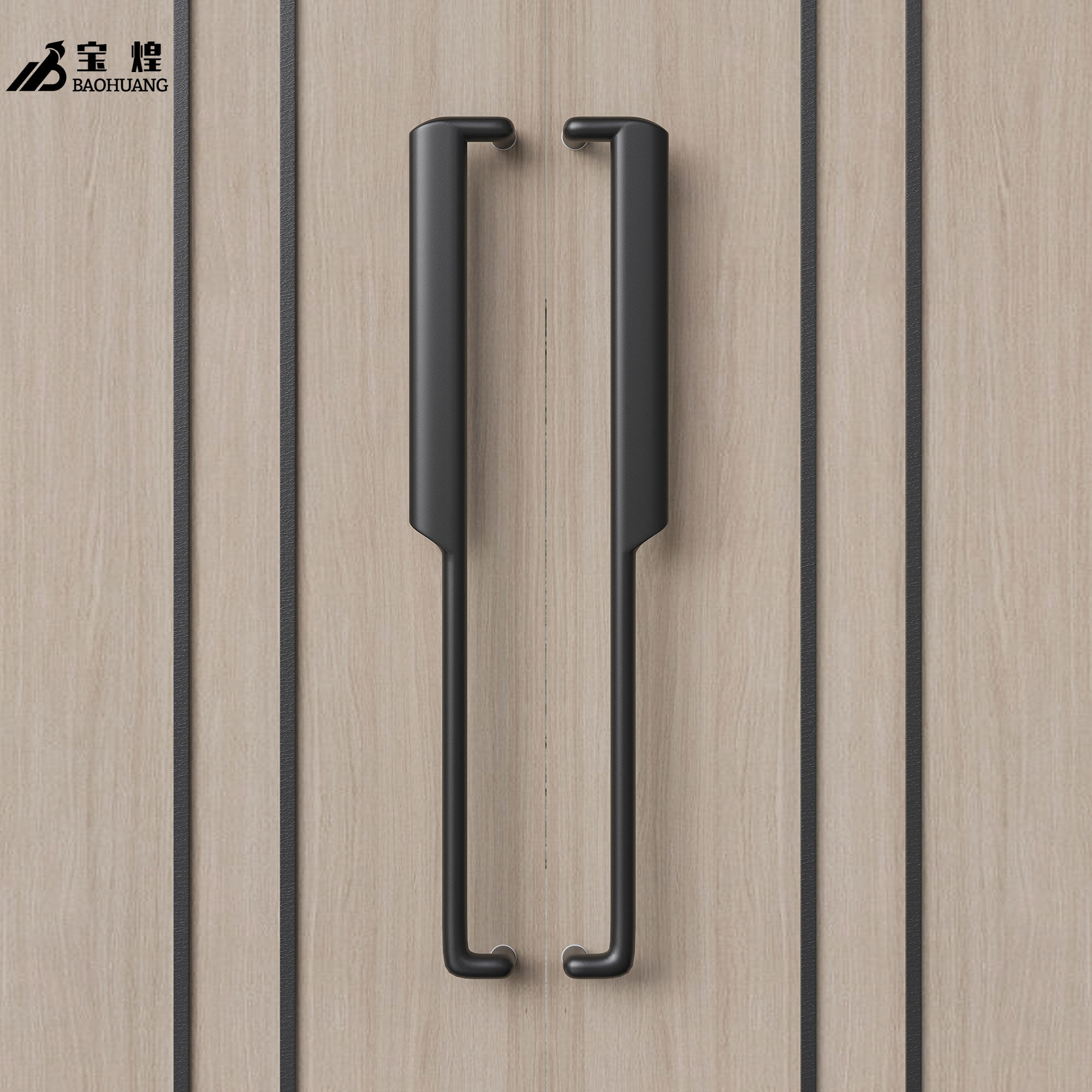 现代极简玻璃门拉手酒店包间定制加厚不锈钢框双开推拉实木门把手,基础建材,大拉手,淘宝优惠券,粉丝福利购,淘宝优惠卷