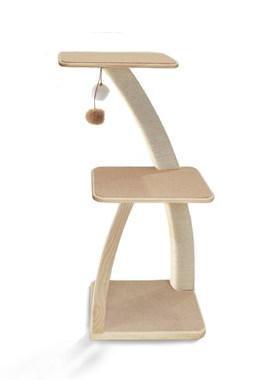 limolimo猫树猫爬架专用 自粘贴爬架垫 静电吸附防滑圈绒垫