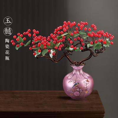 天然玉石摆件玉雕水晶工艺品高档玉器装饰品客厅家居饰品玄关摆件