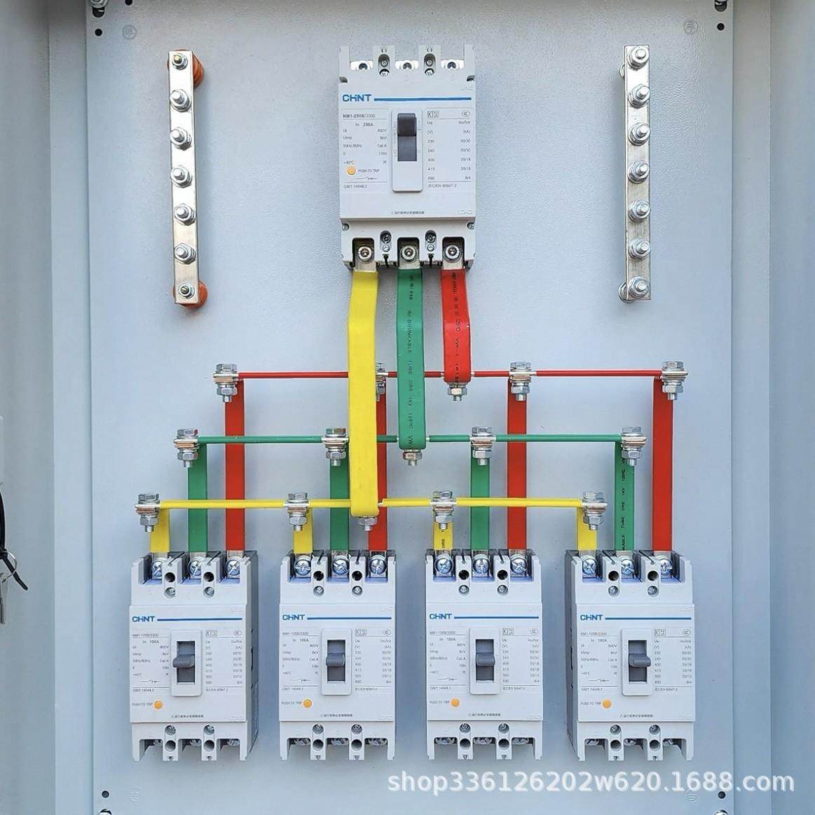 成套配电箱低压布线开关动力柜强电照明控制箱三相四线铜排柜电箱,电子/电工,配电控制柜/控制箱,淘宝优惠券,粉丝福利购,淘宝优惠卷