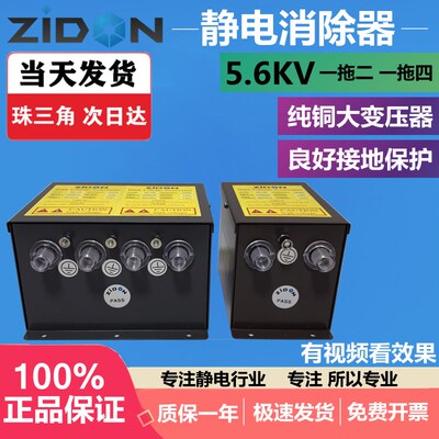 ZST-402A除静电离子风铜棒工业高压静电消除器静电发生器静电主机