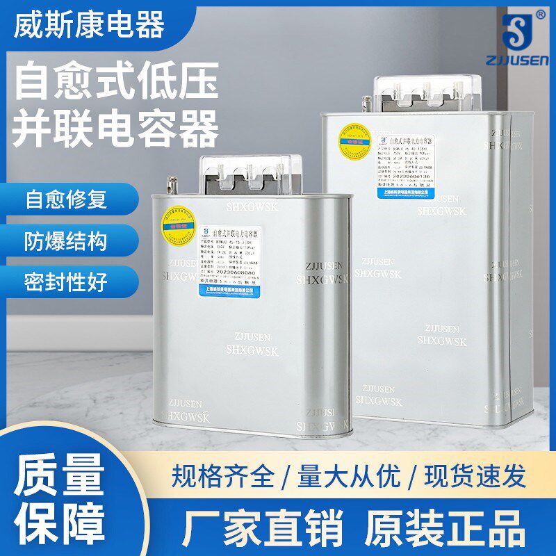 上海威斯康BSMJ0.525/0.69/0.48-20-3/1三相自愈式并联电力电容器