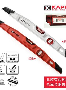 KAPRO压铸铝合金水平尺930水平仪红色水准泡以色列