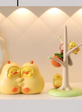 新款创意树脂爬爬架玄关入户钥匙收纳摆件客厅桌面装饰品礼品