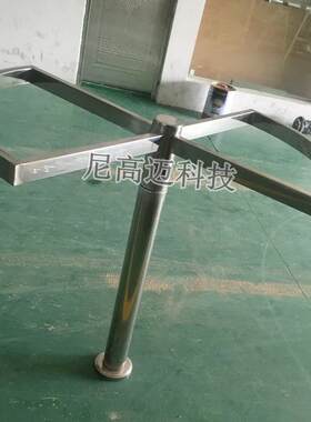 一米扇形排队单向门不锈钢手动立柱式旋转挡臂景区车站购票挡闸机