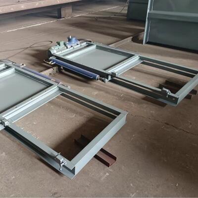 电液动插板阀400*400仓底插板阀物料截止阀密封闸阀