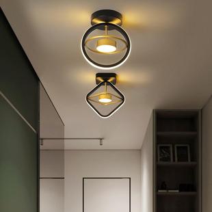 2025新款 简约现代过道走廊吸顶灯衣帽间厨房玄关阳台ins北欧灯具