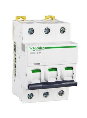 IC65N 3P C4A 6kA Acti 9系列微型断路器空气开关 家用空开