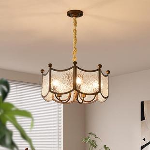 法式 复古中古南洋风书房茶室房间灯设计师创意客厅餐厅灯卧室吊灯