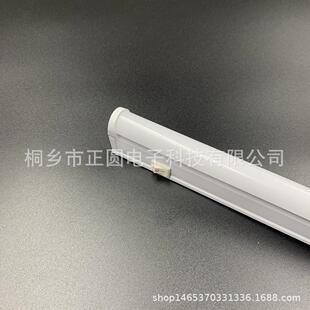 T5 120cm一体化LED灯管 18w全塑带开关支架灯
