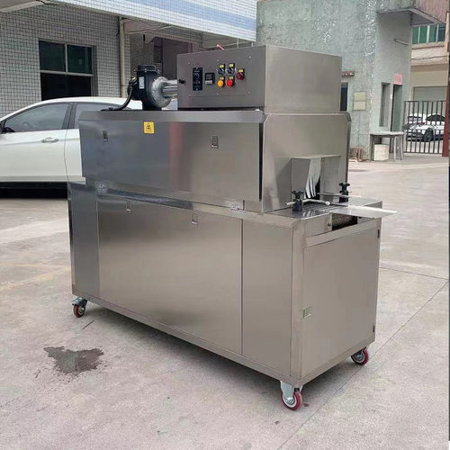 标签膜蒸汽式热收缩机 饮料瓶PE膜标签蒸汽热收缩机