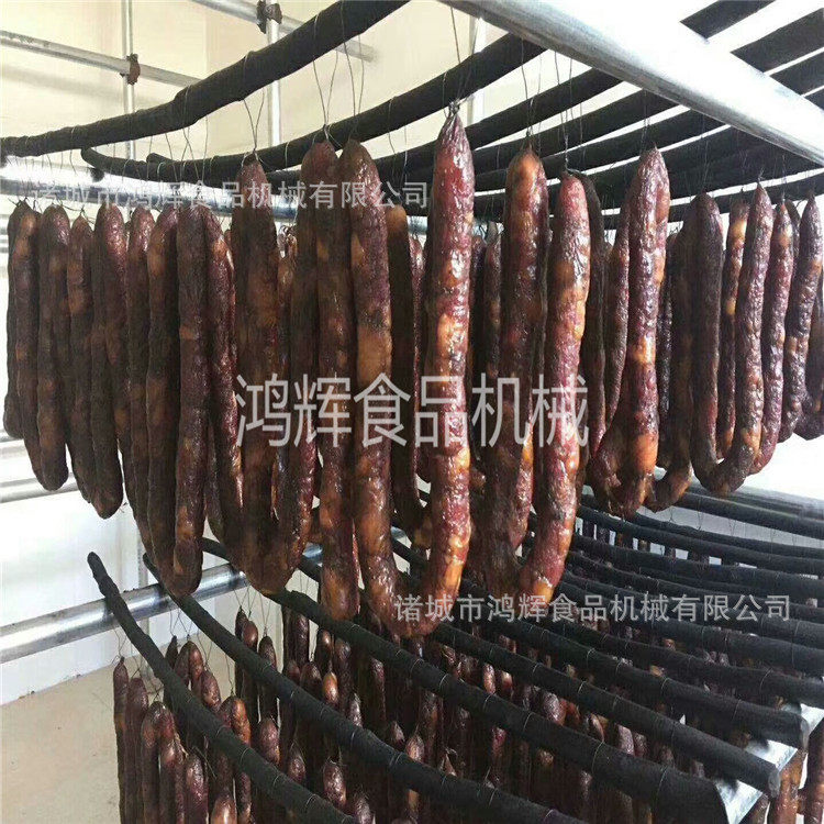 食品级不锈钢哈红肠熏制机 腊肉烟熏炉 全自动熏肉上色机 效率高