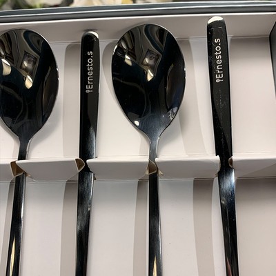 强烈推荐!家用不锈钢勺子套装6件套