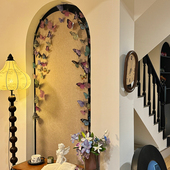 毛毡板拱门造型墙贴照片墙立体墙贴背景板免打孔软木板墙面愿景墙