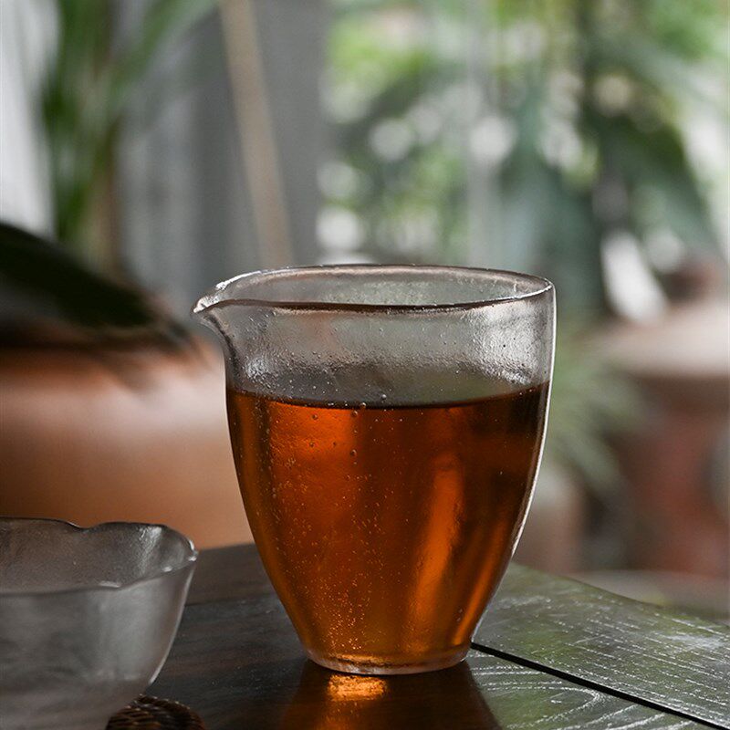 空物志 新品上市琉璃冰冻烧忘南归茶海玻璃公道杯分茶器礼盒装