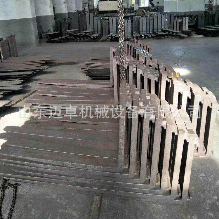 叉车配件属具 锻打货叉合力叉车 7T货叉锻打货叉挂钩式货叉