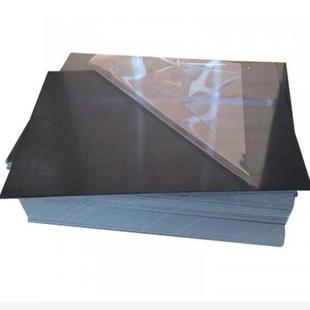 7-18寸0.5mm实心黑白相册菜谱内页相册内芯pvc自粘板相册制作材料