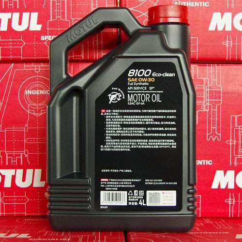 摩特 8100 Eco-Clean 0W-30 4升 SP AECEC2 全合成发动机机油