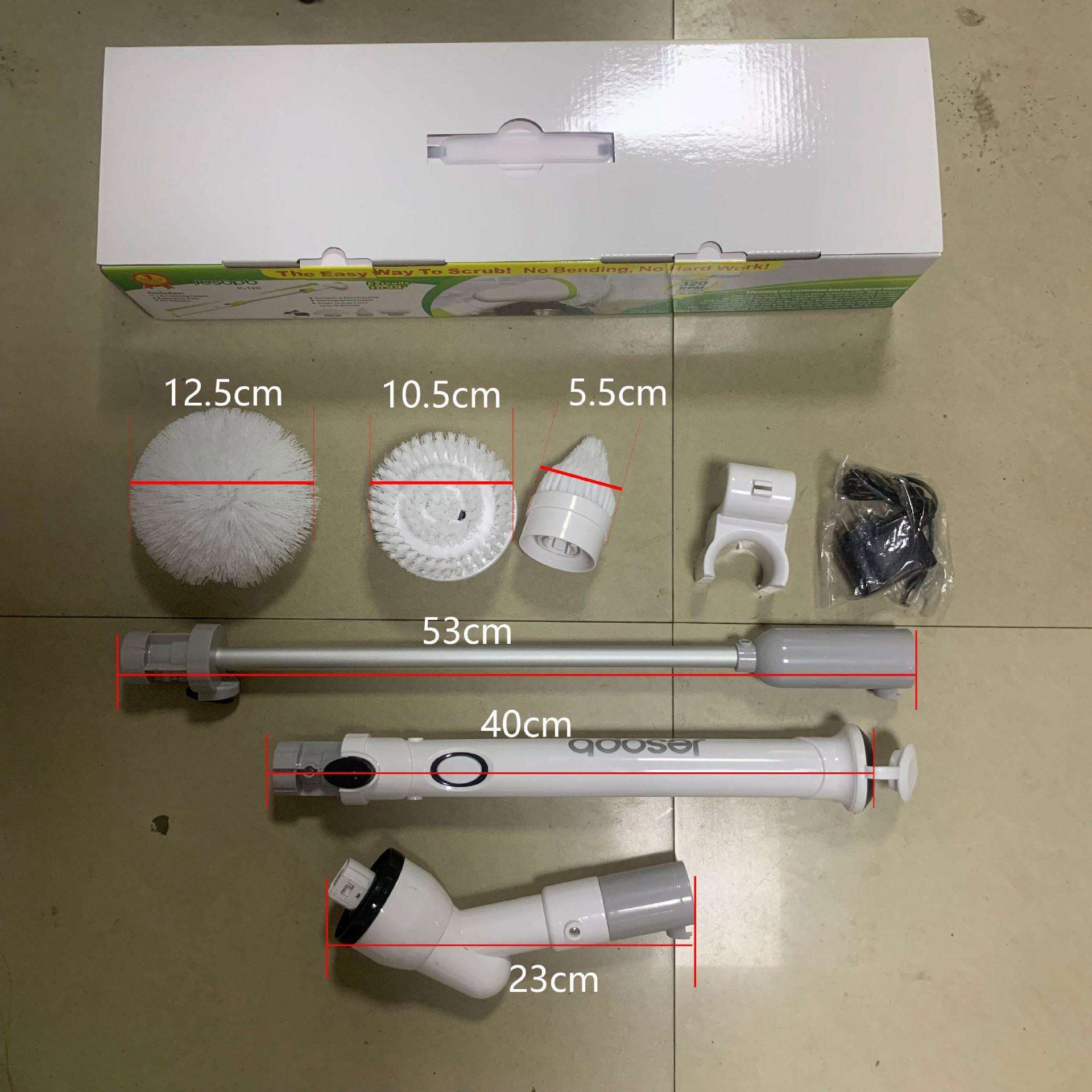 多功能便捷无线电动清洁刷家用浴室厨房地板瓷砖厂家直销长柄工具