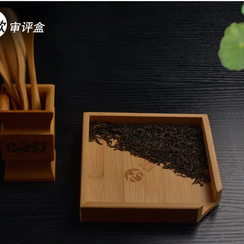 茗匠 普洱茶盒 分茶盘赏茶盘 竹茶盒 茶具配件白茶饼盒 茶具零配
