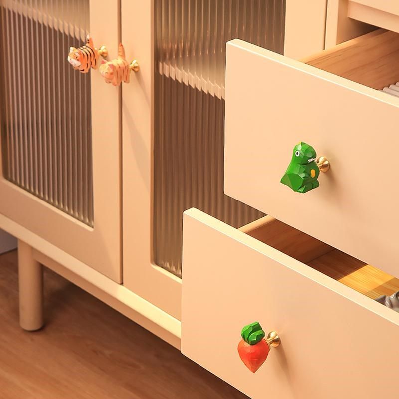 卡通儿童房可爱木制手工木雕动物柜门衣柜橱柜柜子抽屉小拉手把手,基础建材,小拉手,淘宝优惠券,粉丝福利购,淘宝优惠卷
