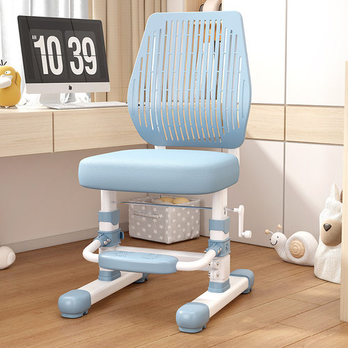 儿童学习椅可升降调节座椅家用书桌椅子小学生矫正坐姿靠背办公椅