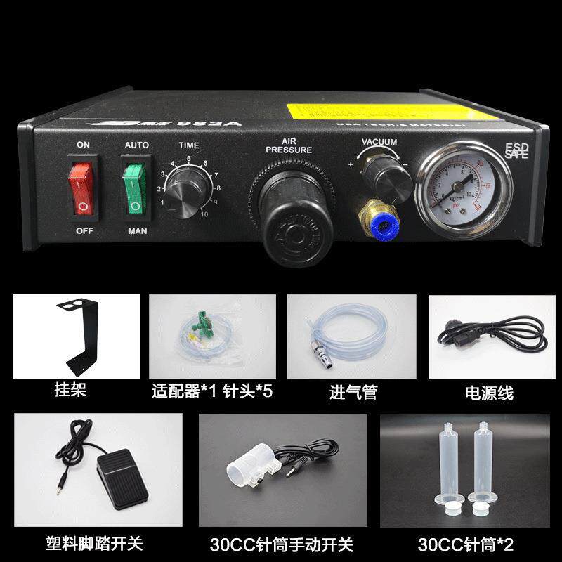 点胶机全自动灌胶机半自动手动控制器数显涂胶注滴打胶机