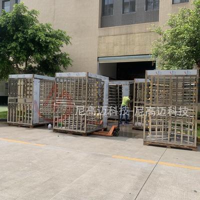 尼高迈工厂单向门 湖北十堰汽车客运站单向旋转门 禁行全高闸