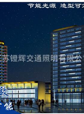 LED单色线条灯暖白红黄彩护栏数码管防水低压楼层亮化彩色12v220v