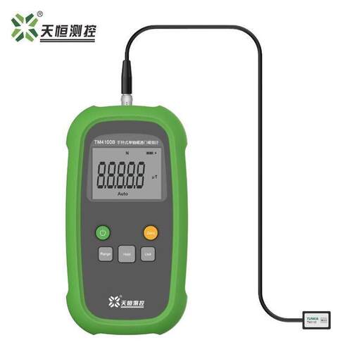 天恒TM4100B手持式单轴磁通门磁强计TM4300B三维弱磁测量仪