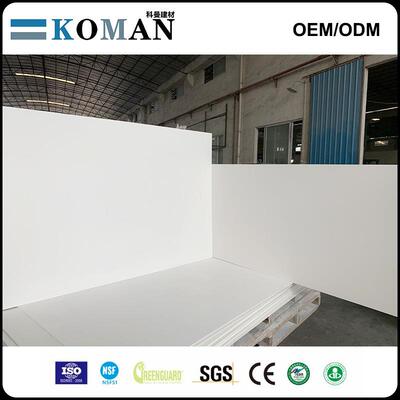 现货一件价 12mm复合亚克力纯白人造石2440x760mm 免费配胶水