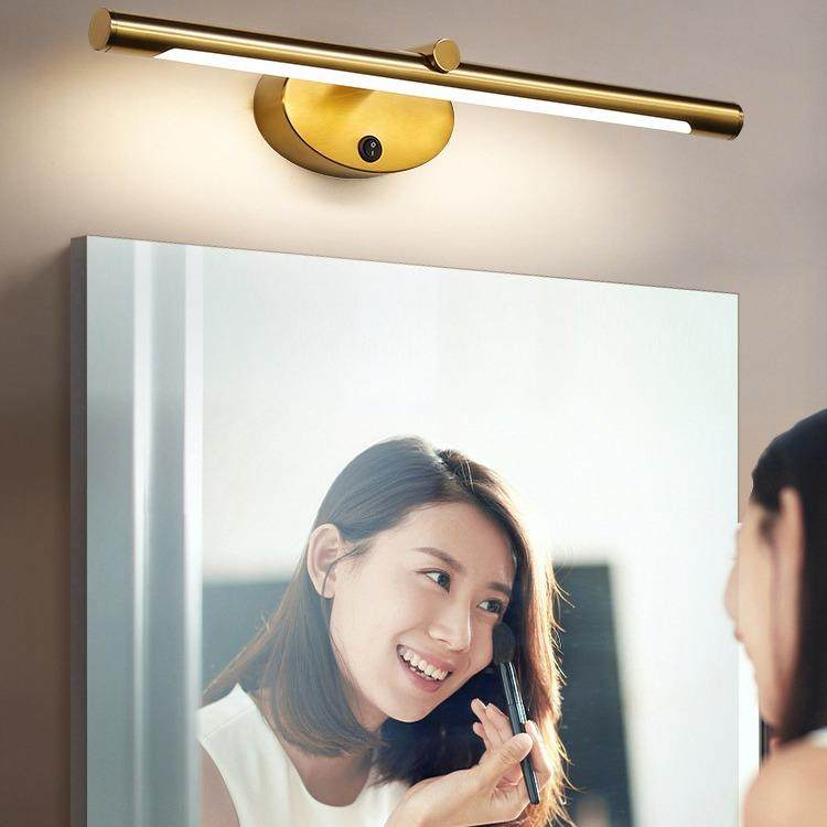 led镜前灯 浴室卫生间洗手间厕所壁画镜柜化妆洗手台防水雾灯具