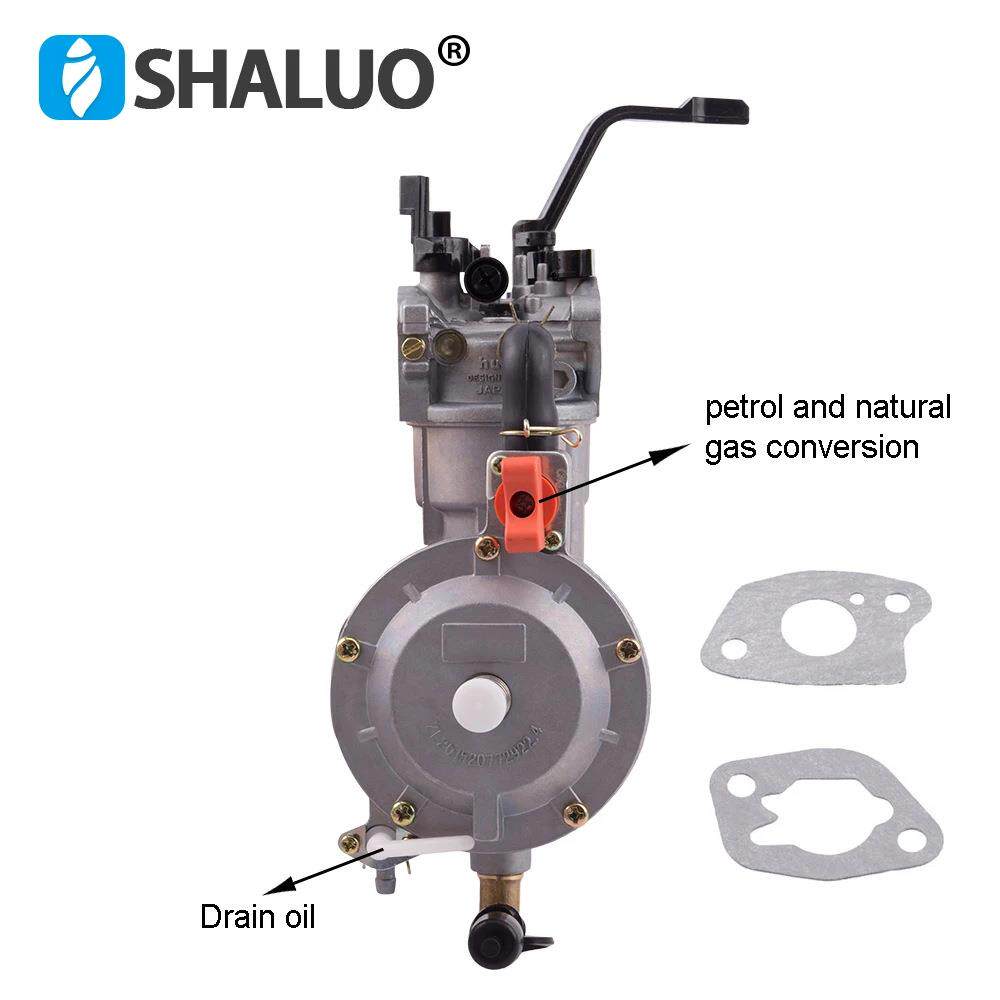 2KW 3KW 168F 170F汽油发电机双燃料液化石油气化油器NG转换套件