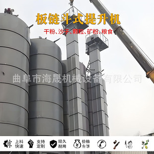 提升机 饲料斗式 粉煤灰板链垂直上料机 加工化肥链条给料机