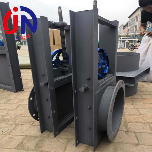 圆口手动插板阀 碳钢方口卸料阀电动污水闸板阀 粉尘气动卸灰阀