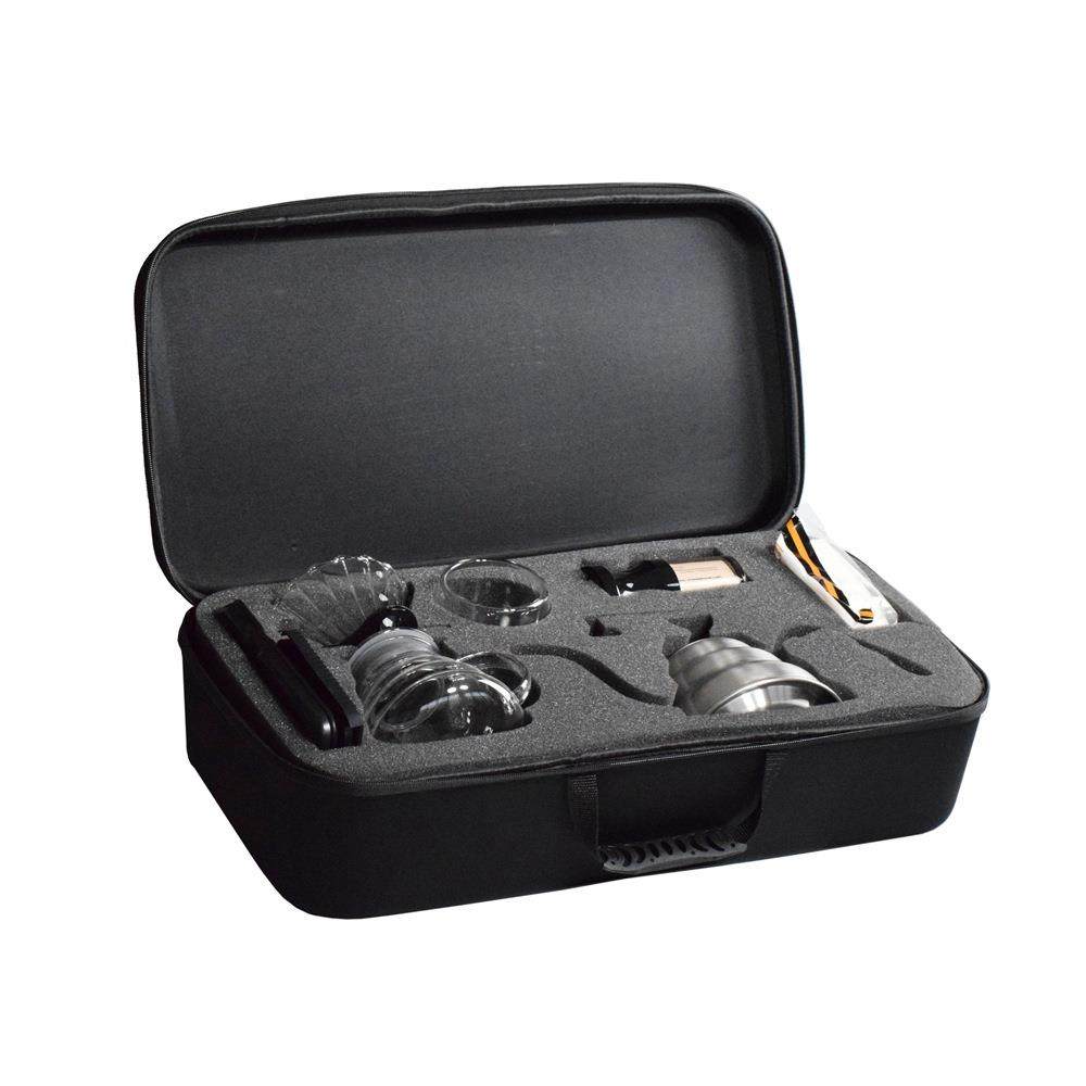 旅行手冲咖啡壶收纳套装手冲咖啡礼盒计时电子秤不锈钢手冲壶