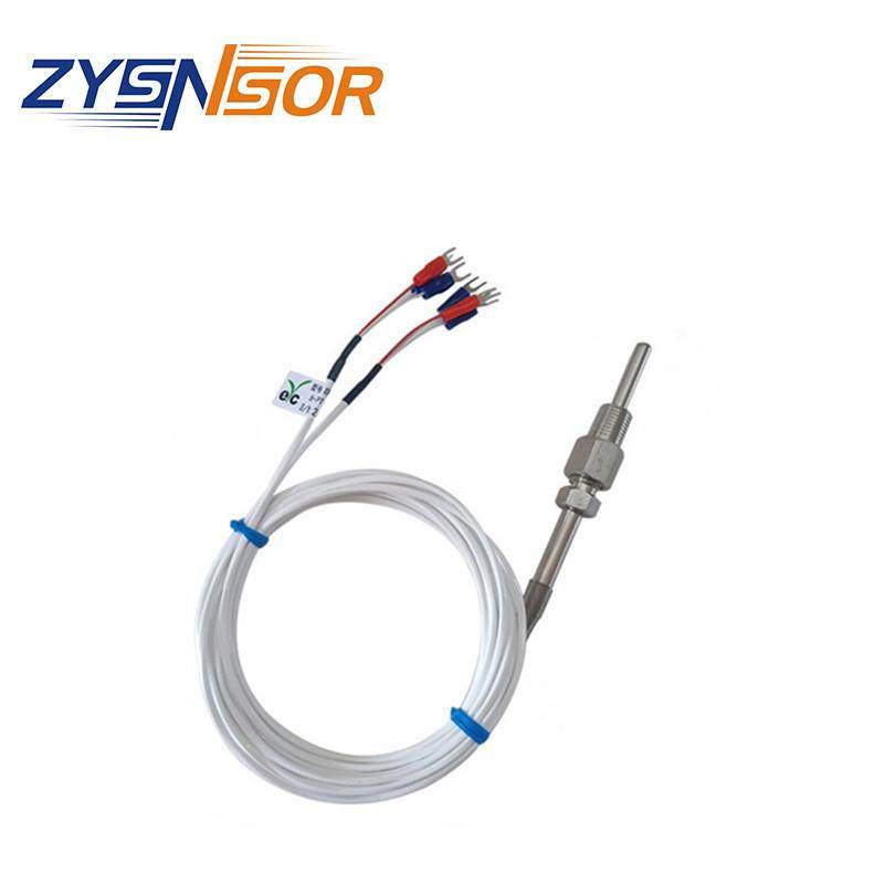 台湾EYC出线式热电阻PT100 XR2系列 FPT1/4螺纹 管径 材质 线长