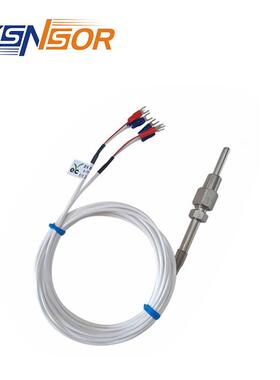 台湾EYC出线式热电阻PT100 XR2系列 FPT1/4螺纹 管径 材质 线长