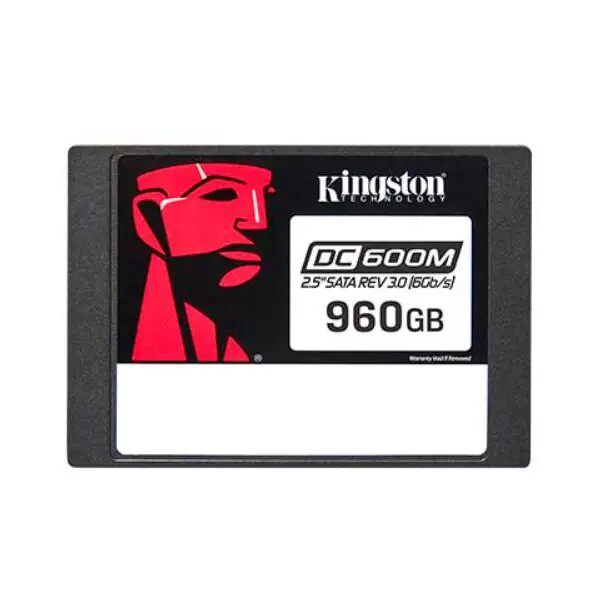 金士顿（Kingston）企业级SSD固态硬盘 SATA3.0接口 DC600M 960GB