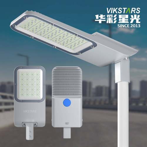 led路灯头220v道路户外防水电线杆灯杆200W用电挑臂灯新农村超亮