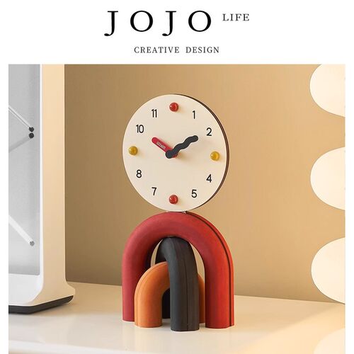 JOJOS L. PD.Hedger.钟家居饰客厅桌面摆件电视玄关创意  赫杰