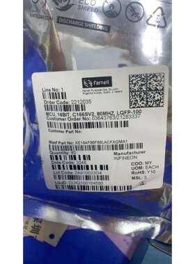 SAF-XE164F-96F66L AC 嵌入式 - 微控制器 封装LQFP-100 原装现货