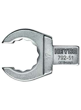 德国Heyco 51541A/2/3/4/5/6/7/8/9/51550A/51 开口梅花扳手头