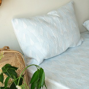 3D软凉席三件套夏天空调席子柔软透气床笠式 云缇 ICE