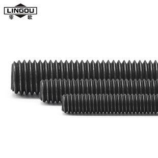 8.8级高强度牙条12.9级全牙螺纹通丝螺杆吊顶丝杆6M8M10M12M14M16
